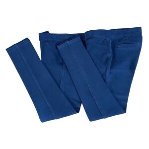 Old Navy Pants School Uniform Blue Pull On Skinny Jeans Girls Size 12 Lot of 2